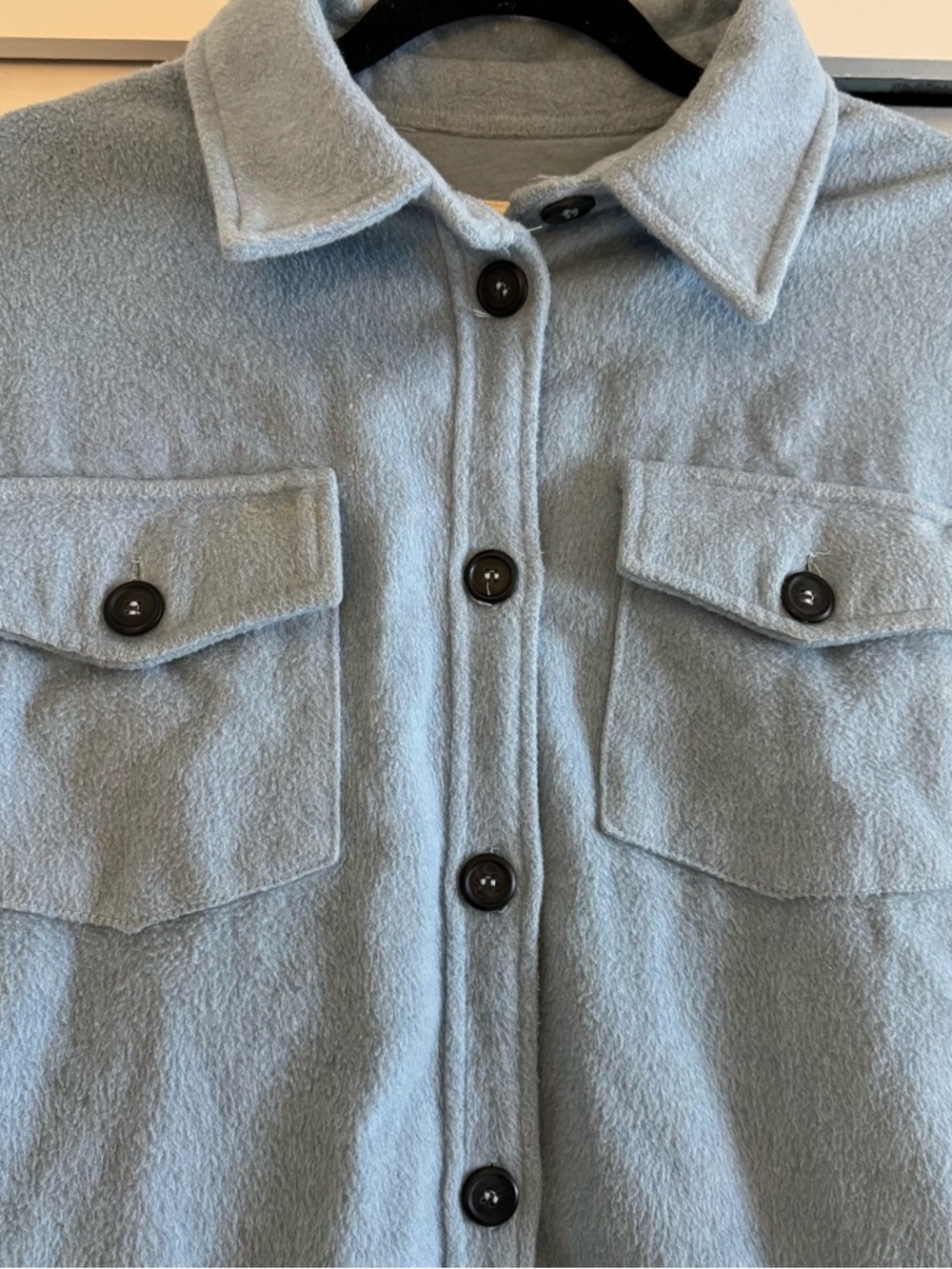Thread & Supply Blue Jacket Top - Light Blue - Picture 2 of 4